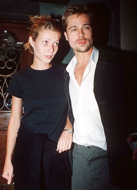 brad pitt gwyneth paltrow|Gwyneth Paltrow and Brad Pitts Relationship Timeline